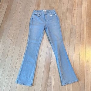 Paige Hourglass Jeans Size 28 X 33 Women Boho distressed macaron bootcut